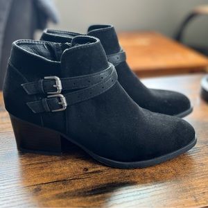 Sonoma Goods For Life® Esme Women's Ankle Boots Size 8 Black